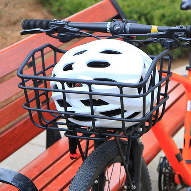 Description Picture 2 of itemBicycle Handlebar Wire Cargo Basket Bike Front Basket Road Bike Handlebar Front Storage Rack For Cycling Bike Accessories