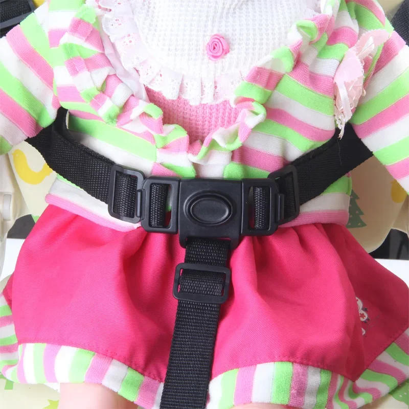 Description Picture 2 of itemBaby Dining Chair Safety Belt Baby Feeding Chair Belt 3 Point Baby Safety Belt Fixed Seat Harness Belts Stroller Accessories