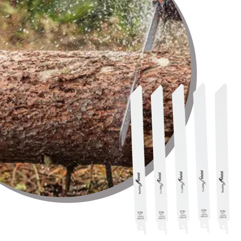 Description Picture 4 of item5 Pcs 25mm BI-Metal Reciprocating Saw Blade For Metal Wood Cutting Carbon Steel Reciprocating Saw Blades Power Tool