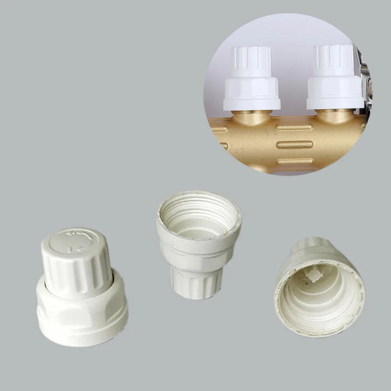 Description Picture 6 of item4Pcs M30x1.5 Radiator Valve Cap Replacement Floor Heating Manifold Hand Wheel Switch Accessories White Plastic Radiator Cap