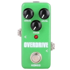 KOKKO Electric Guitar Effect Pedal FOD3 Overdrive Effect Pedal True Bypass Mini Single Guitar Pedal Guitar Accessories & Parts