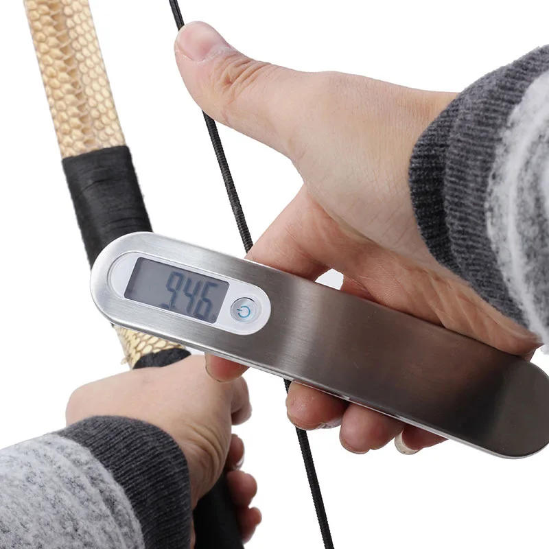 Description Picture 5 of itemArchery LED Bow Scale 110lbs Draw Weight Weighing Tool Dynamometer Measuring Instrument Hunting Shooting Compound Recurve Bow