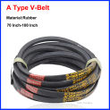 1PCS A Section V-belt Triangle Belt A-70 Inch To A-100 Inch For Industrial Agricultural Equipment Transmission Parts