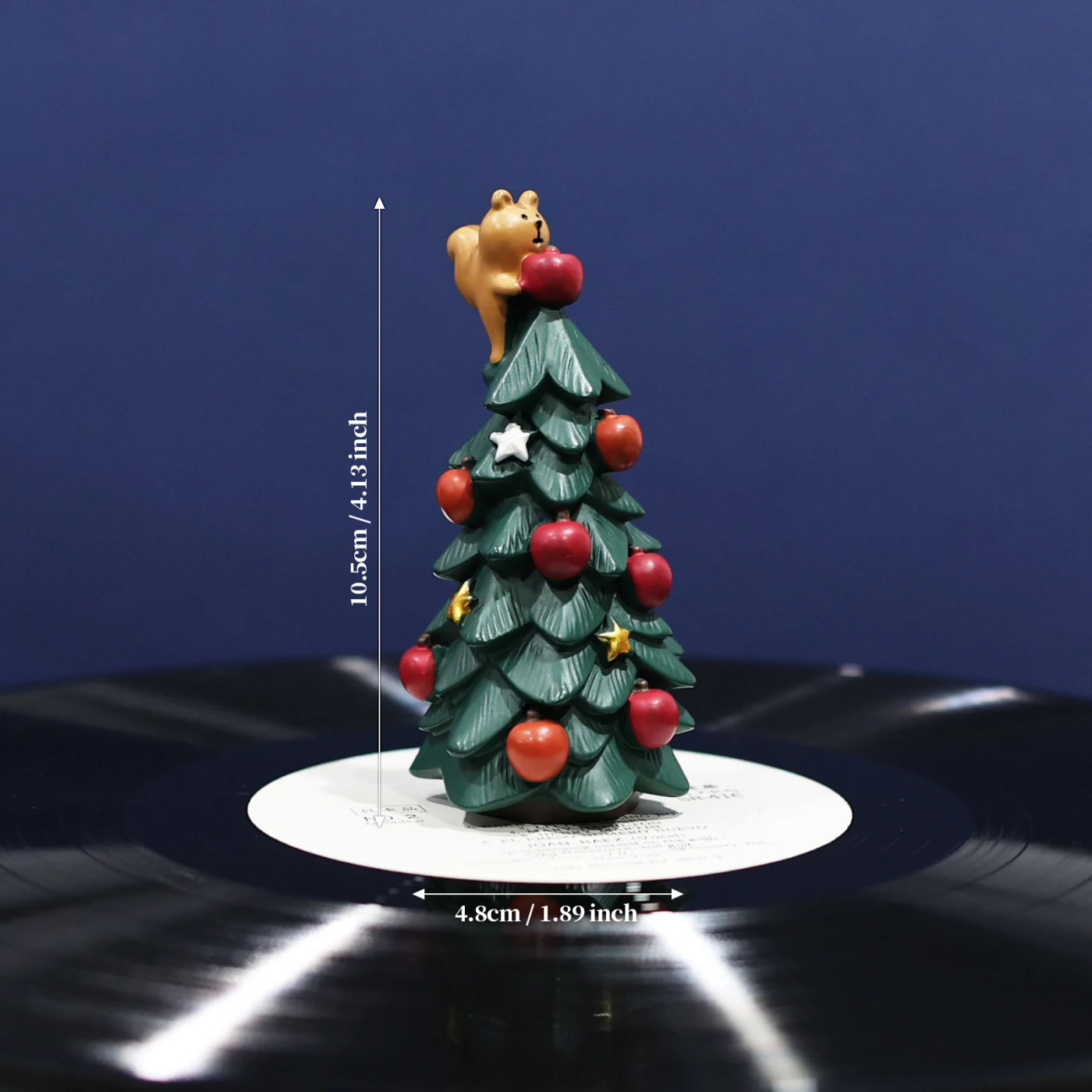 Description Picture 2 of itemXmas Cartoon Record Player Pressure Stabilizer Vinyl Phonograph Turntable Accessories To Improve Sound Quality Reduce Vibration