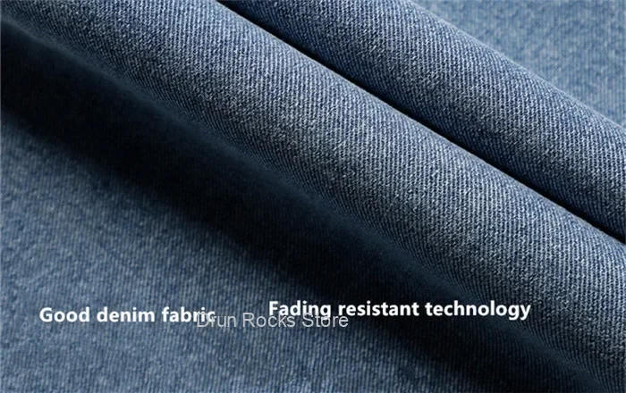 Description Picture 5 of itemBaggy Jeans Men Clothing Loose Plus Size Denim Pants Mens Oversized Blue Wide Leg Jean Large 42 44 46 48 Man Fashion Trousers