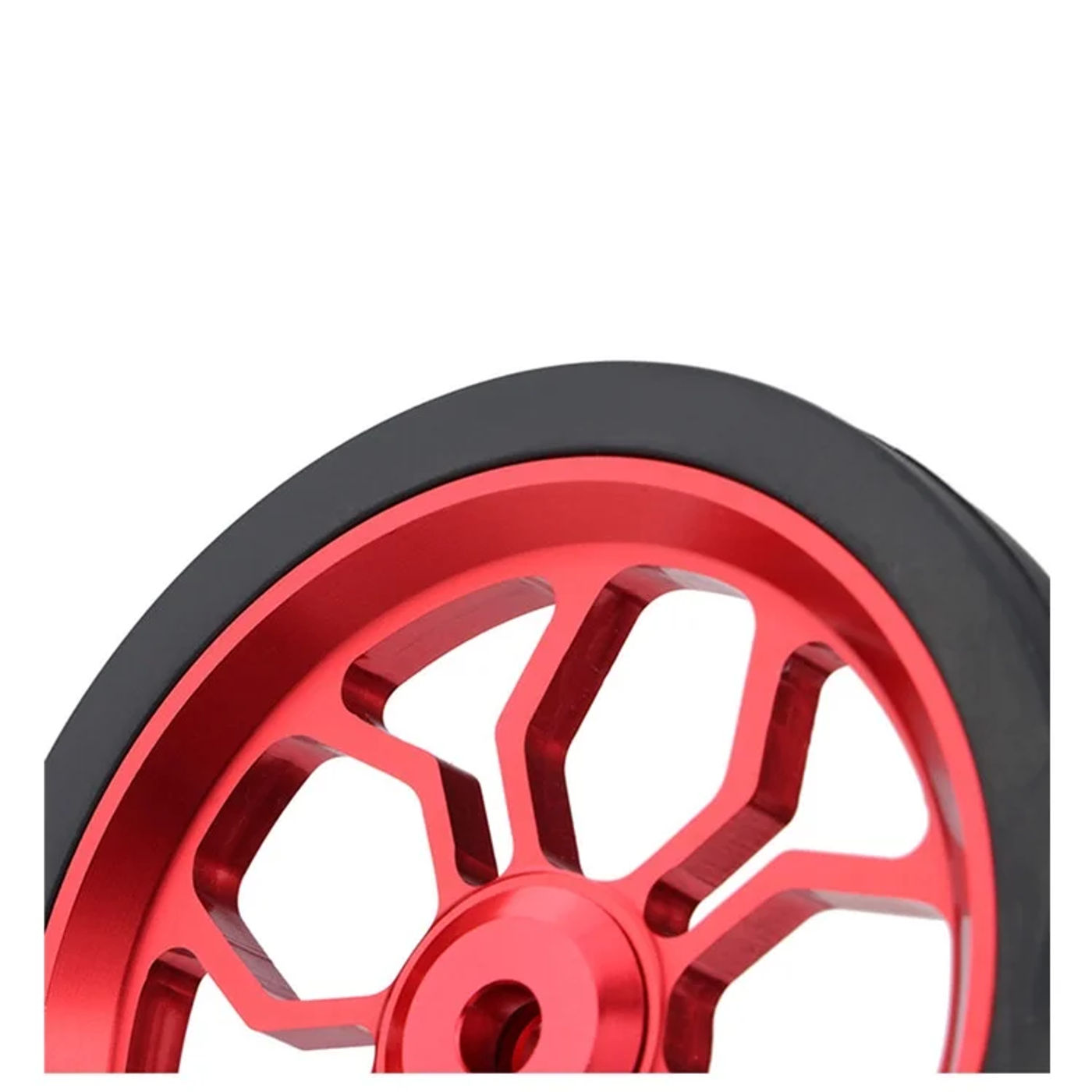 Description Picture 3 of itemBike Easy Wheel Large 61mm Spider Shape Easy Wheels Enlarged Modified Bearing Rolling Wheel For Brompton Bicycle