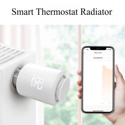 Tuya ZigBee3.0 Thermostat Radiator Actuator Smart TRV Thermostatic Valve Controller Works With Alexa Google Home Alice