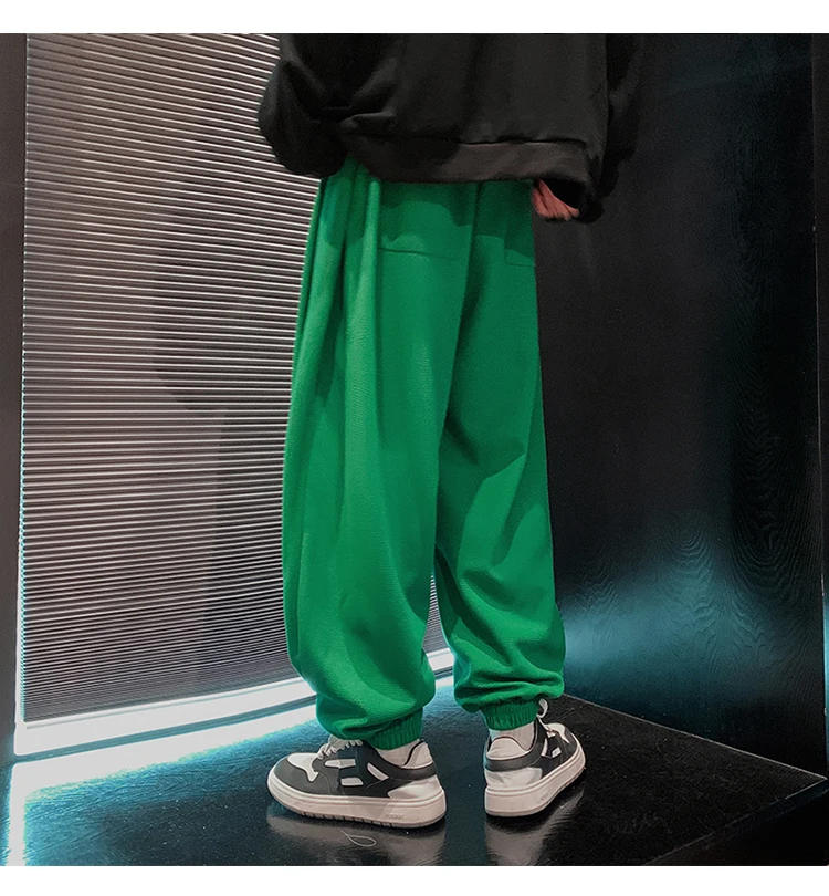 Description Picture 5 of itemMr.nut Loose Men Wide Leg Sweatpants Oversize Baggy Harem Pants Women Street Joggers Casual Retro Clothing Unisex American Style