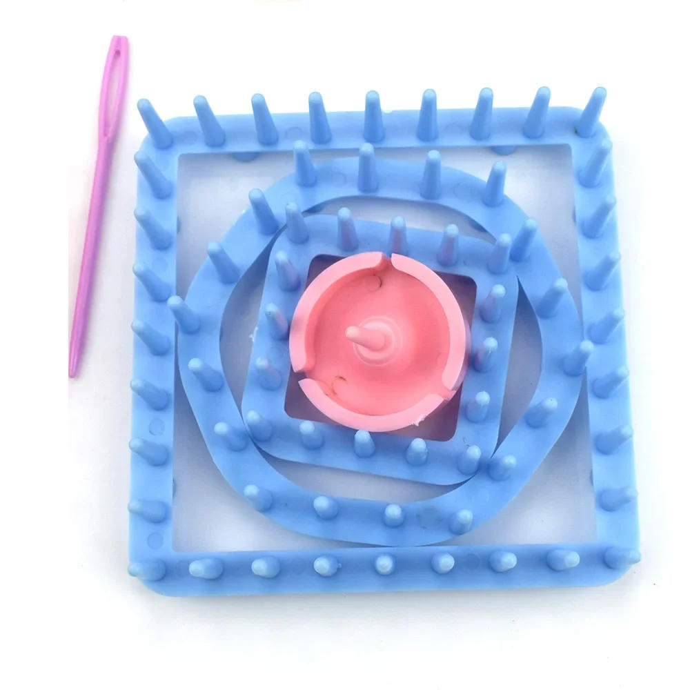 Description Picture 5 of item6PCS Knitting Tools Loom Flower Pattern Maker Wool Yarn Needle Knitting Loom Knitting Machine Sewing Tools Crochet Hook Set