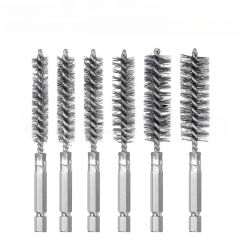 New 8-19mm Wire Tube Machinery Cleaning Brush Rust Cleaner Washing Polishing  For Automotive Manufacturing Processing Industry