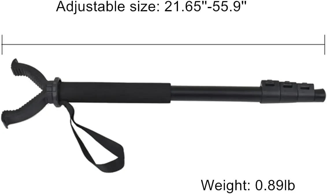 Description Picture 6 of itemMonopod Shooting Stick and Gun Rest - Versatile Hunting Accessories with Adjustable Height Tactical Gun Portable Tripod Stand