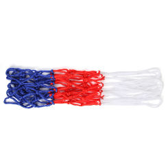 Basketball Hoop Basket Outdoor Sports Basketball Rim Net Standard Basketball Net Mesh All-Weather Tri-Color Sports Entertainment