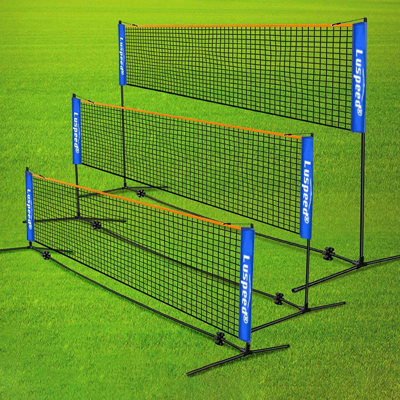 Description Picture 2 of itemPortable Folding Standard Professional Badminton Net Indoor Outdoor Sports Volleyball Tennis Training Square Nets Mesh