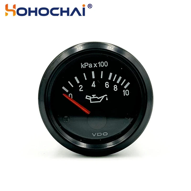 Description Picture 2 of item52mm VDO Oil Pressure Gauge Diesel Generator Engine Parts 500kpa/1000kpa Optional