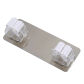Double buckle white