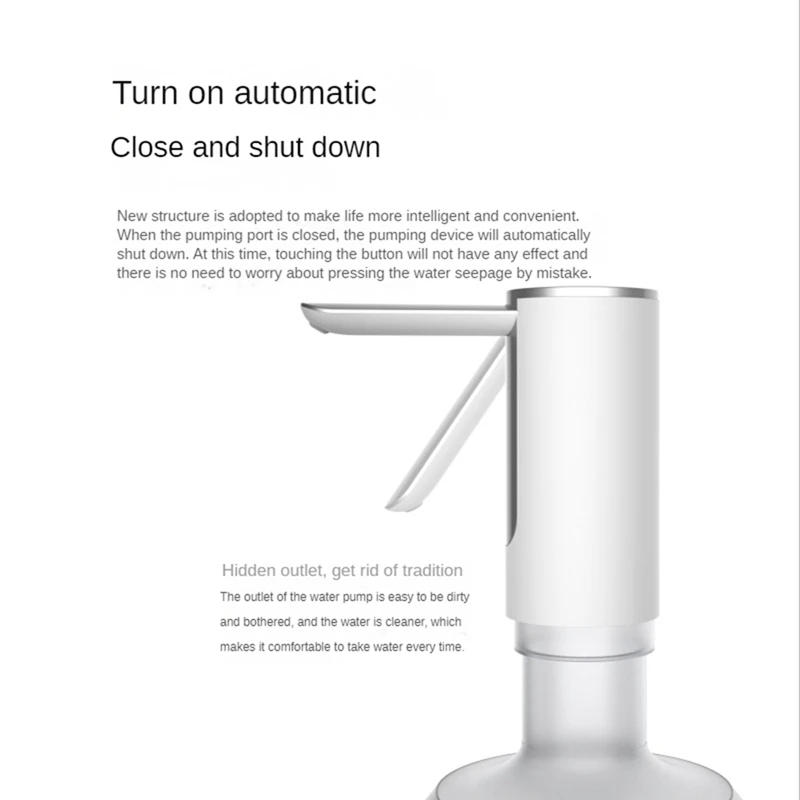 Description Picture 4 of itemSmart Water Dispenser Electric Water Bottles Pump Household USB Foldable Barreled Water Suction Device For Home
