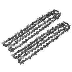 12 Inch Metal Chainsaw Chain 22 Teeth 45 Drive Replacement Chainsaw Saw Chain Spare Parts 3/8inch Pitch Electric Chainsaw Chains