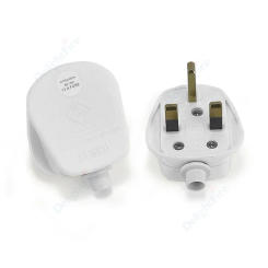 Type G UK Plug Adapter Electrical Male Replacement Rewireable Plug Wire 13A Fused Socket Adaptor Extension Cord Cable Connector