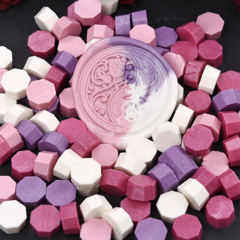 Description Picture 5 of item100Pcs Retro Sealing Wax Color Seal Stamp Wax Beads Scrapbook Material Wedding Birthday Party Invitation Wax DIY Art DecorSupply