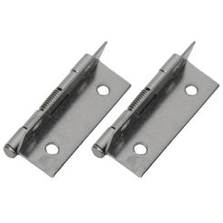 2pcs Stainless Steel Self-Closing Spring Door Internal Hinge For Cabinets Door Closer Auto Rebound Hinges Furniture Hardware