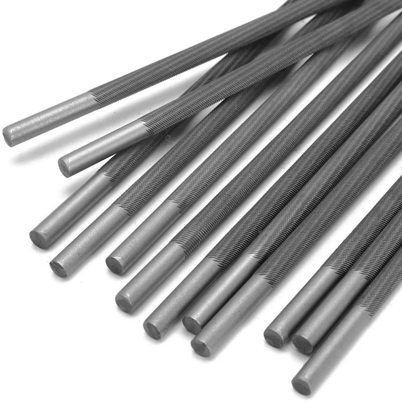 Description Picture 6 of item12 Pcs Chainsaw Round Files 4.0mm/4.8mm/5.2mm/5.5mm 5/32" 3/16" 13/64" 7/32" for Sharpening Chain Saw Sharpener Usually 25cm Len