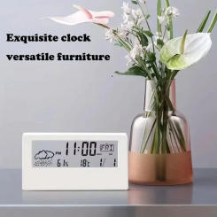Digital Display Digital Clock Electronic Design Study Design Table Clock Multifunction Features Decoration Style