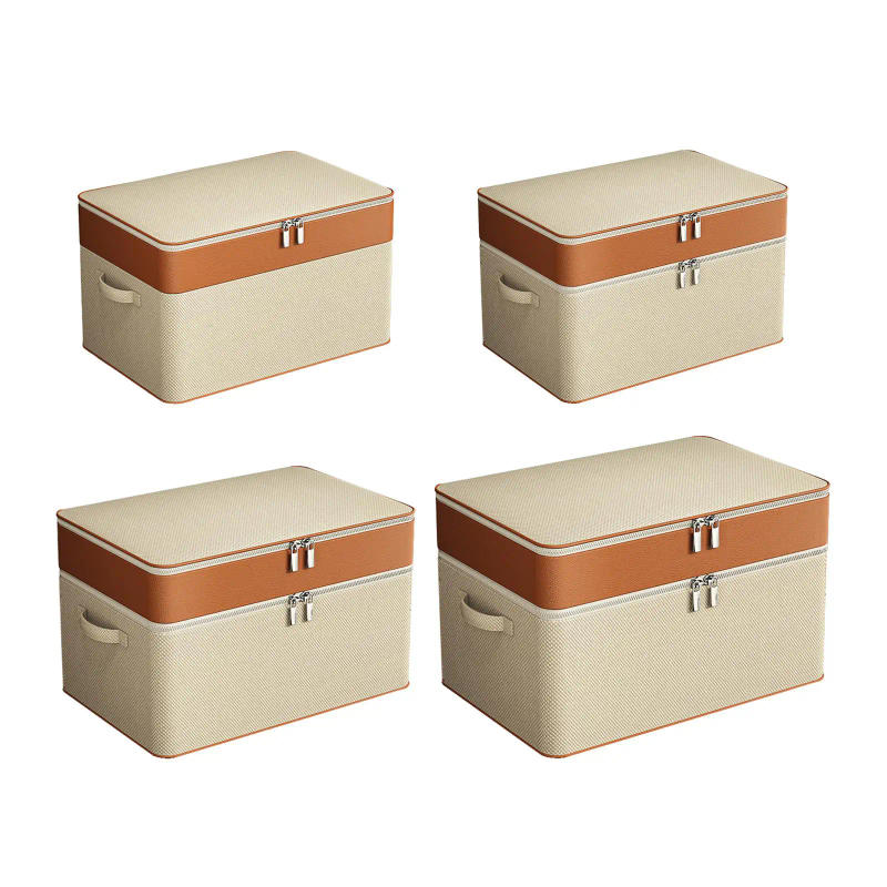 Description Picture 2 of itemFoldable Quilt Storage Bag Organizing Space Saving Container Toys Storage Box for Comforters Clothes Bedding Bed Sheets Blankets