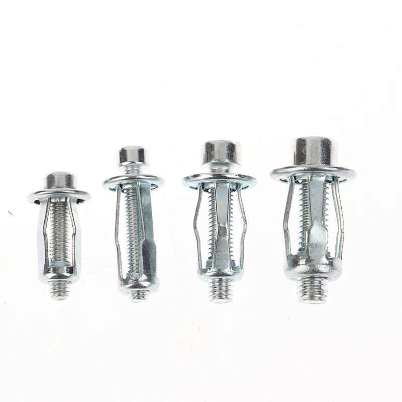 Description Picture 3 of item10pcs M4-M8 Metal Petal Shape Rivet Nut Screw Bolt Set Stainless Steel Hexagon Screws