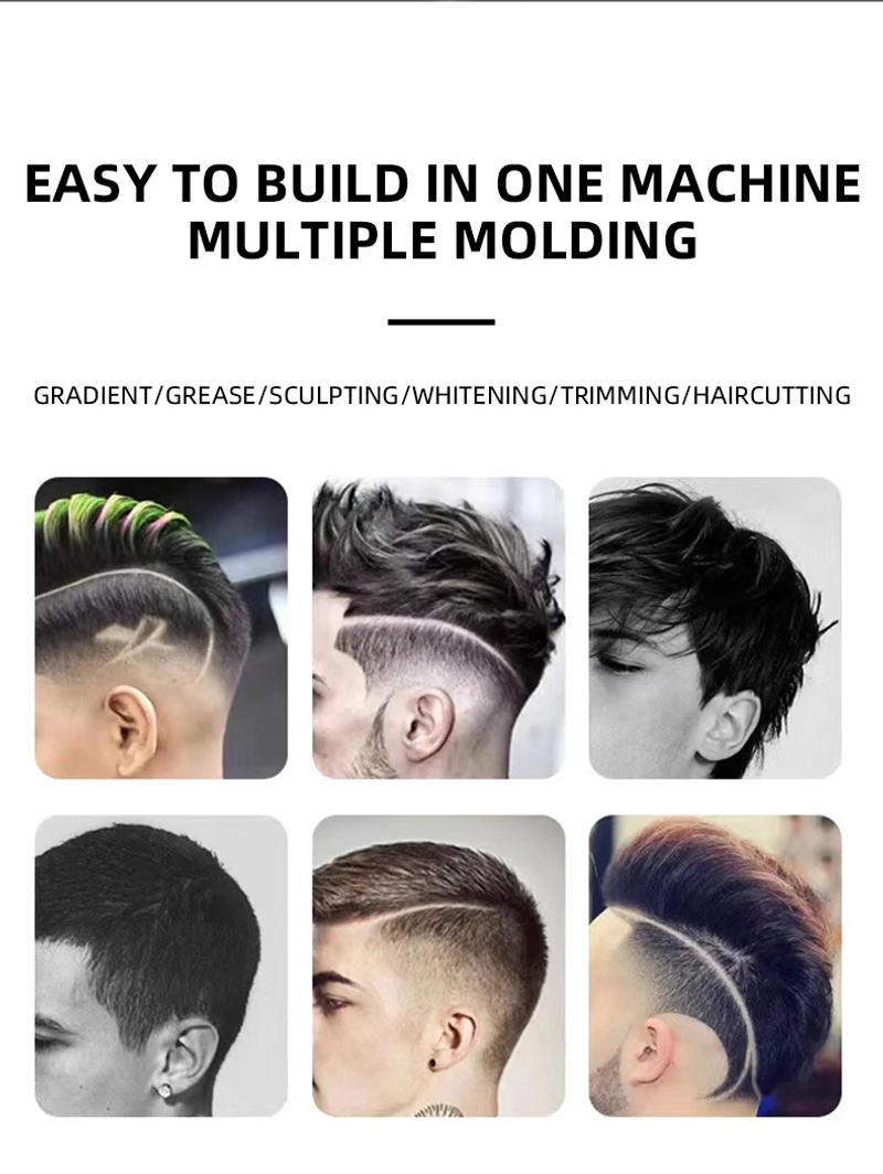 Description Picture 3 of itemRetro T9 Electric Hair Clipper Hair Clipper Professional Men's Shaver Eechargeable Haircut Trimmer Men