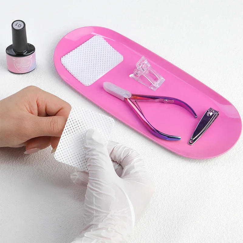 Description Picture 6 of itemNew Stainless Steel Cosmetic Storage Tray Heart Shape Nail Art Equipment Plate Surgical Dental Salon Manicure Tools