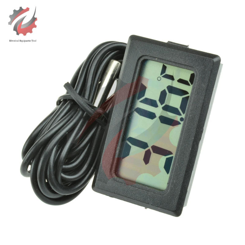 Description Picture 3 of itemMini LCD Digital Thermometer Hygrometer Thermostat Indoor Convenient Temperature Sensor Humidity Meter Gauge Instruments Probe