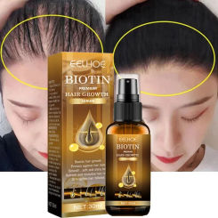 Fast Hair Growth Spray Serum Anti Hair Loss Oils Prevent Baldness Treatment Scalp Dry Damaged Beard Beauty Hair Care Men Women