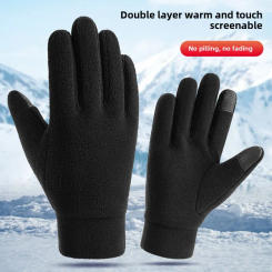 Winter warm gloves, touch screen gloves, men's and women's cycling, running,and hiking gloves, outdoor cold protection equipment