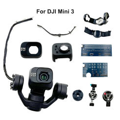 Genuine Gimbal Camera Parts for DJI MINI 3 Gimbal Motor/PTZ Cable Tester Camera Shell Cover Rubber Lens Glass In Stock