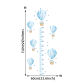 blue balloon ruller