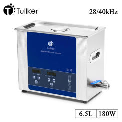 6.5L Digital Ultrasonic Cleaner Device DPF Engine Block Parts Oil Rust Degreasing Vibration Sonic Cleaning Machine 6L 40KHZ