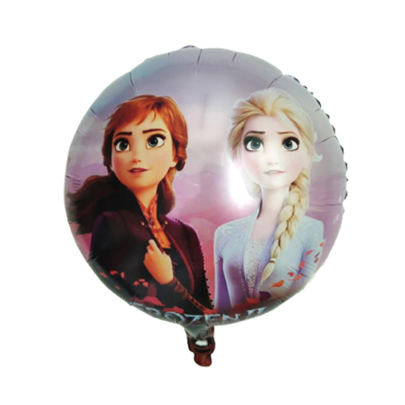 Description Picture 3 of item10pcs 18inch Frozen Foil Balloons Princess Anna Elsa Olaf Helium Globos Wedding Baby Shower Girl's Birthday Party Decorations