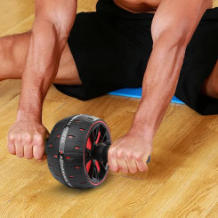 Big Ab Roller No Noise Gymnastic Wheel Fitness Abdominal Training Sports Equipment Keep Fitness Wheels for Gym Strength Workout