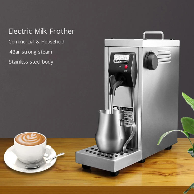 Description Picture 2 of item220v WPM Automatic Milk Frother Commercial Professional Italian Intelligent Automatic Steam Milk Frother Machine Coffee Shop