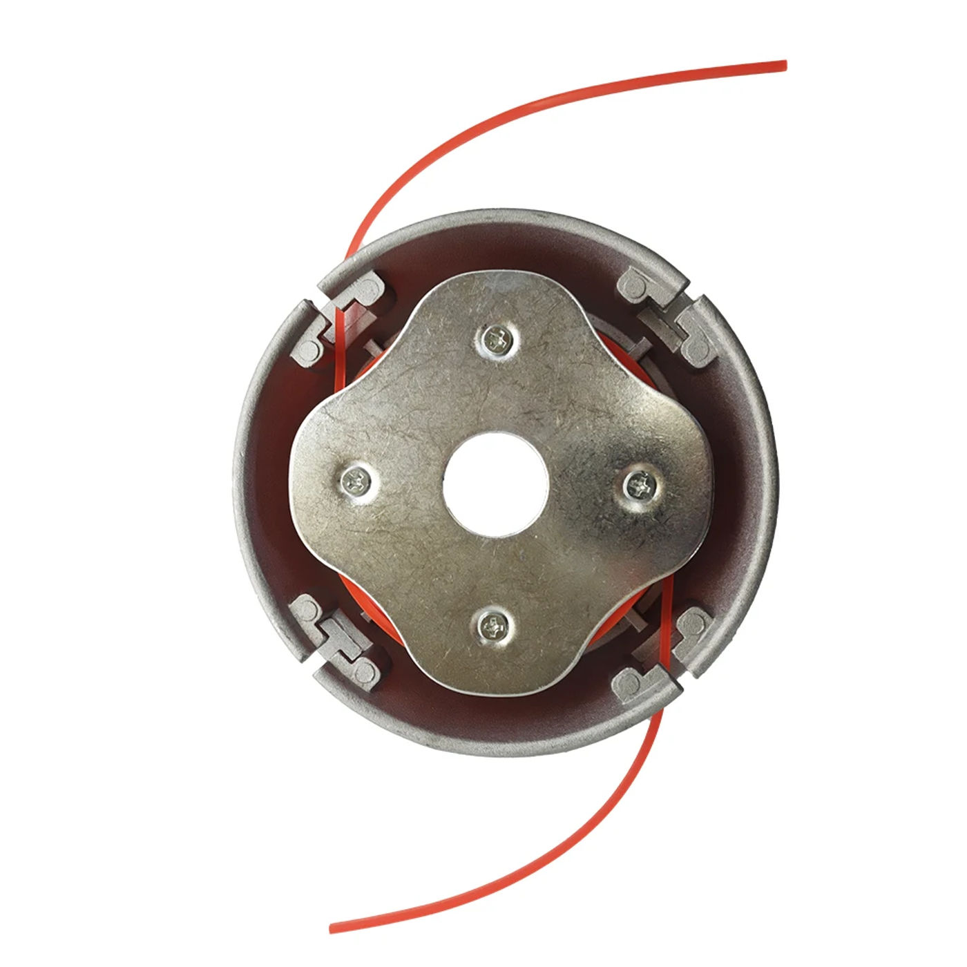 Description Picture 5 of itemAluminium Alloy Nylon Brush Mower Head Universal Trimmer Head Bump Spool Grass Brush Cutter Lawn Mower Garden Home Cutting