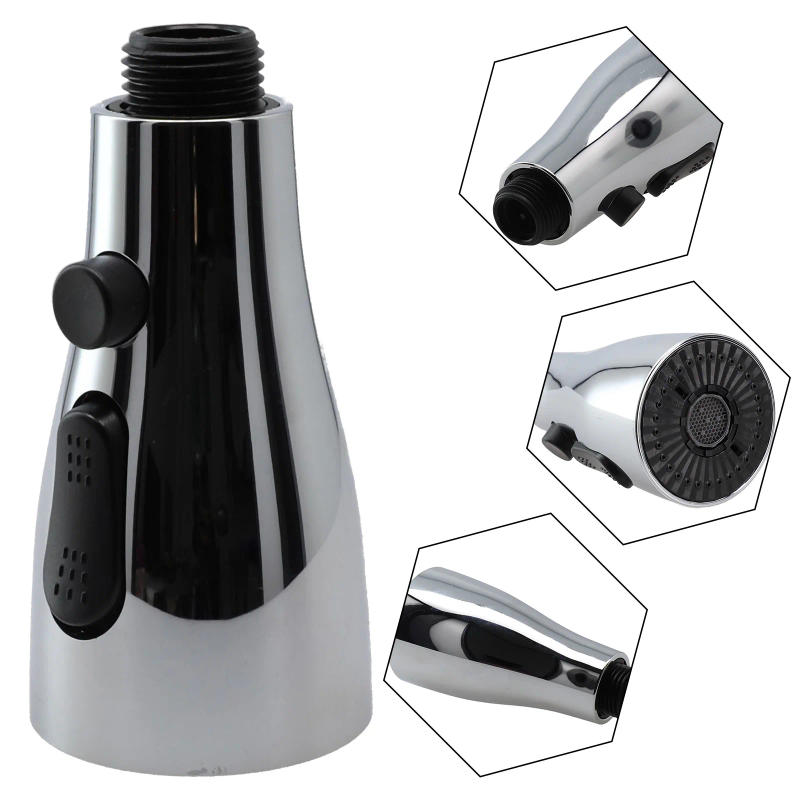 Description Picture 4 of itemFaucet Sprayer Head Shower Nozzle Kitchen Sink Pull-out Faucet Kitchen Spare Replacement Tap Sprayer 3 Modes 1/2" Connection