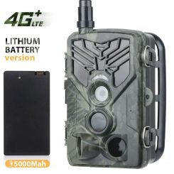 Live Video App Control Trail Camera, Cloud Service, 5000MA Lithium Battery, 30MP Hunting Cameras, 4G APP, Mobile I Wildlife Nigh