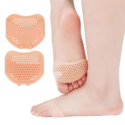 Silicone Metatarsal Pads Toe Separator Pain Relief Foot Pads Orthotics Foot Massage Insoles Forefoot Socks Foot Care Tool