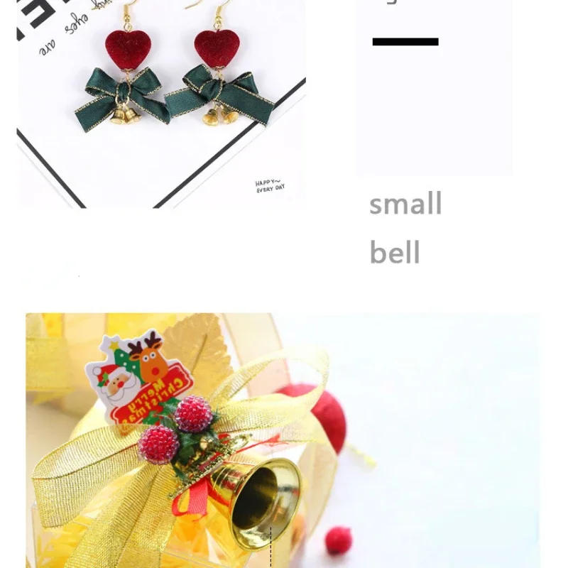 Description Picture 3 of item5-10Pcs Small Jingle Bells Metal Bells Christmas Tree Party Decoration DIY Craft Christmas Decoration Accessories
