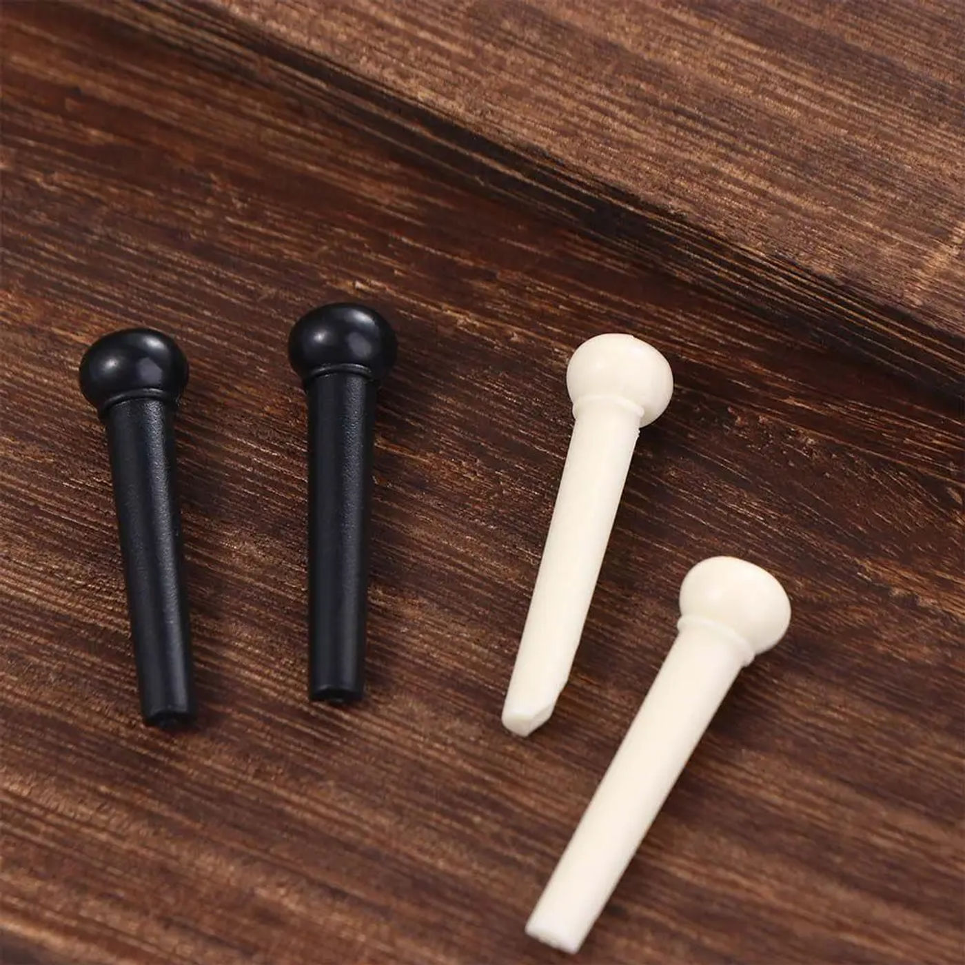 Description Picture 2 of item12pcs Parts Instruments Accessories Acoustic Guitar Guitar Strings Nail Extractor Guitar Set Guitar Bridge Pins Pegs Guitar Pegs