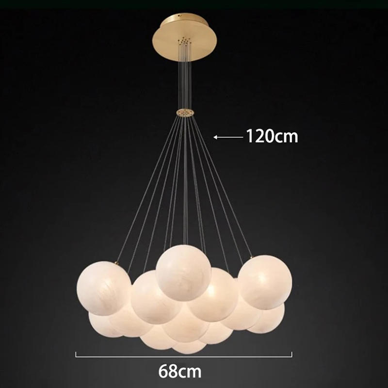 Description Picture 5 of itemModern home decor led lights pendant light lamps for living room Chandeliers for dining room hanging light indoor lighting