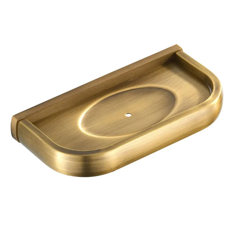 Description Picture 3 of itemBathroom accessories soap dish Embossed brass soap bar holder hotel soap holder ronze European bathroom soap rack antique soap