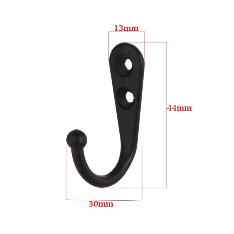 Description Picture 4 of item5PCS Room Organizer Single Prong Classical Hat Hanger Hooks Hangers Bronze Wall Hook
