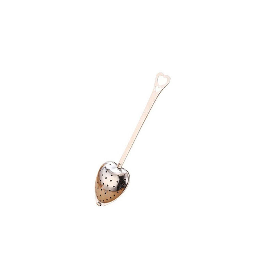 Description Picture 3 of itemReusable Stainless Steel Tea Infuser Mesh Ball Tea Strainer Coffee Herbs Spices Filter Diffuser Handle Tea Ball Kitchen Gadgets