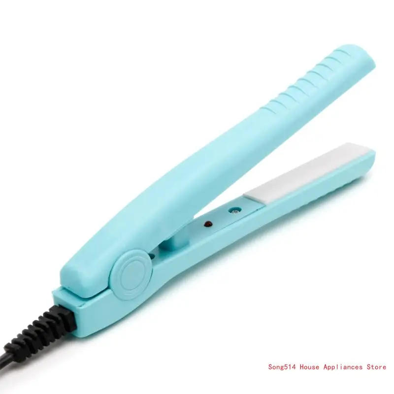 Description Picture 5 of itemNEW Hot Mini Portable Black Pink Blue Ceramic Iron Hair Straightener Curler 95AC